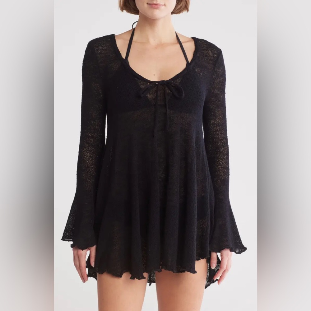 Free People Shauna Sweater Long Sleeves Tunic